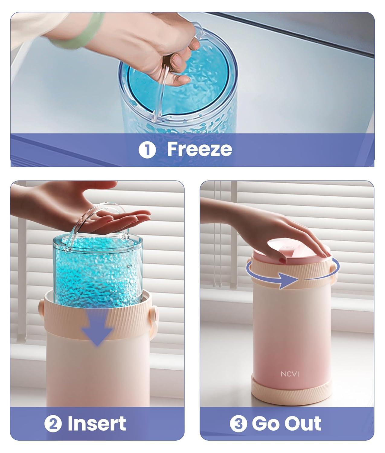 image:imageNCVI Cooling Gel Tube Highly Efficient 24 Hour Cold Retention Compatible with NCVI Breast Milk Cooler Bottle 1PCS