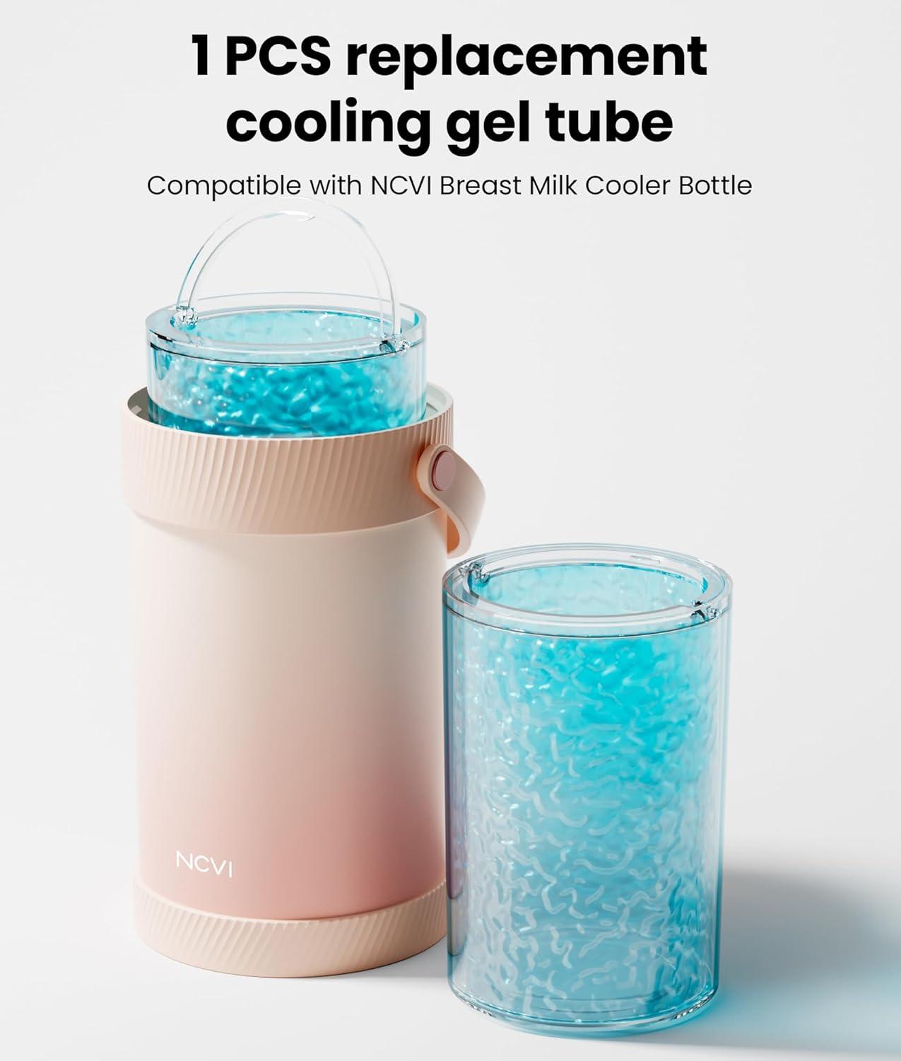 image:imageNCVI Cooling Gel Tube Highly Efficient 24 Hour Cold Retention Compatible with NCVI Breast Milk Cooler Bottle 1PCS