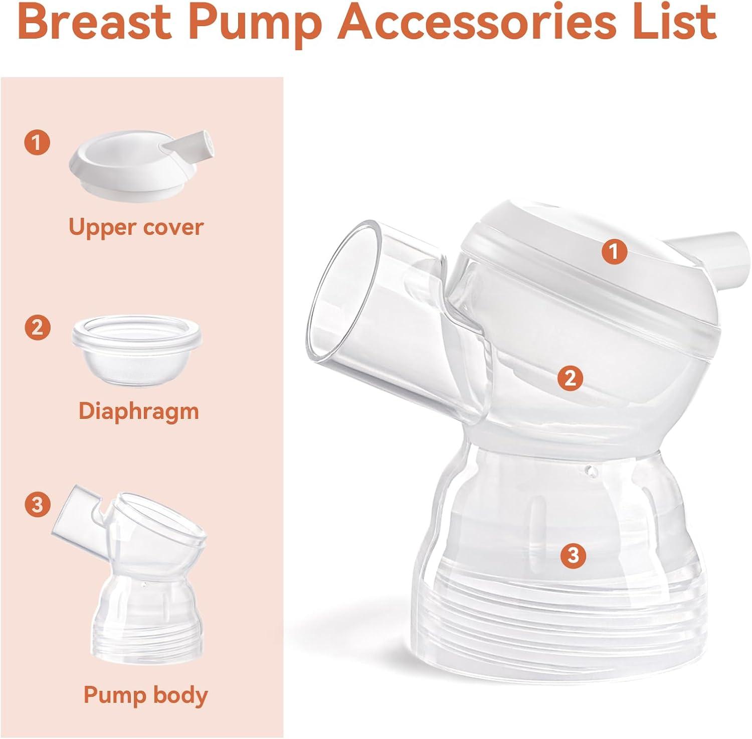 image:imageNCVI Replacement Connector Compatible with 810081028122811681288129 Breast Pump Accessories BPA Free 1 PCConnector