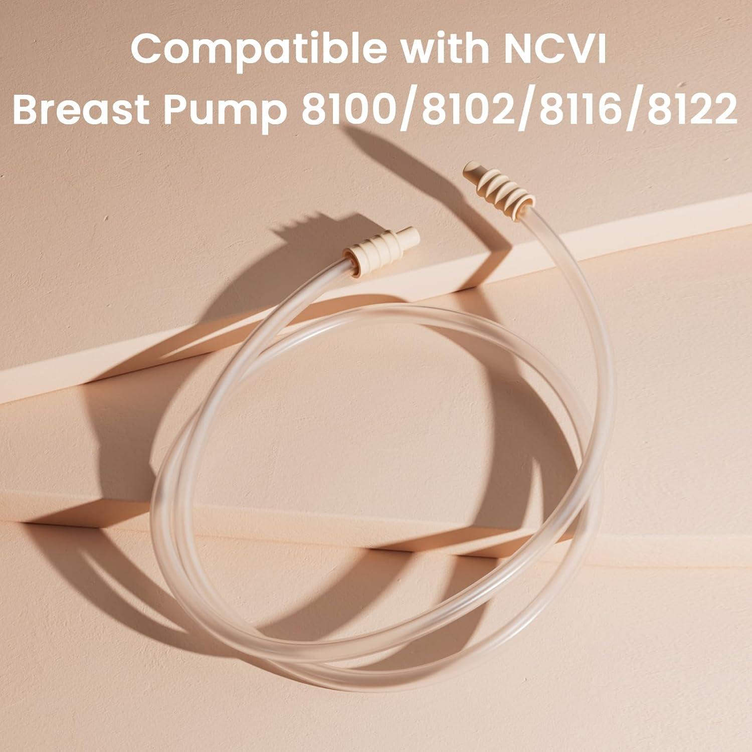 image:imageNCVI Replacement Tubing Compatible with 810081028122811681288129 Breast Pump Accessories BPA Free 1 PCTubing