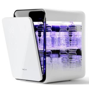 image:imageNCVI 12L UVLight Baby Bottle Dryer Pro for Infant Can Hold 12 Baby Bottles Stainless Steel Baby UV Household Box Cabinet for Baby PacifiersSilicone Teether ToysBreast Pump Parts