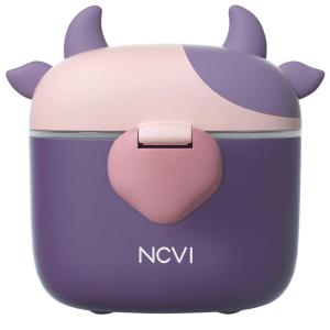 image:imageNCVI Baby Formula Dispenser On The Go Formula Container To Go Formula Holder for Travel Outdoor Picnic with Baby Infant Portable Container for Milk Powder Snacks Candy Fruits Brown DeerPurple