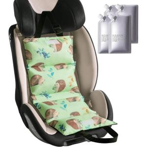 image:imageNCVI Car Seat Cooling Pad Baby Stroller amp Car Seat Cooler Sun Protection amp Cooling Mat with Ice Packs for Hot Car Seats Insulated Seat Cover for Babies Kids Pets Summer Travel Essential