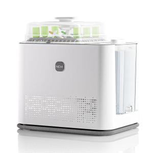 image:imageNCVI Large Baby Bottle Washer Sterilizer and Dryer Holds 6 Bottles amp Pump Parts HospitalGrade Steam Sanitizer for Newborn amp Multiple Feedings Clean Machine for Busy Moms Fast 1941min Wash Cycles1941min Washing Time
