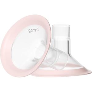 image:imageNCVI Replacement Flanges 24mm Compatible with 87808782810081028122811681288129 Breast Pump Accessories BPA Free 2 PCS 24mm Flange24mm