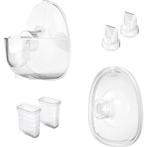 image:imageNCVI Replacement Milk Collector Valves Diaphragm and Flange Compatible with Breast Pump 8111
