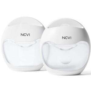 image:imageNCVI Silicone Breast Milk Collector for Breastfeeding Wearable Breast Shells for Night Use Slim Detachable Manual Breastmilk Saver BPAFree Invisible Nursing Cups Fit in Regular Bra 70ml2 Count